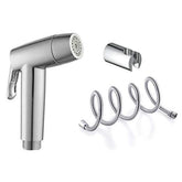 ABS Dual Flow Health Faucet with Hose & Hook, Chrome - Marcoware
