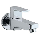 Chrome Brass Long Body Tap with Wall Flange - Marcoware