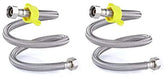 Flexible Braided Connection Pipe with Built - in Spanner for Water Heater & Basin Valve - Marcoware