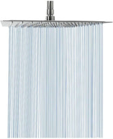 Premium Chrome Stainless Steel Rain Shower Head by Breezo - Marcoware