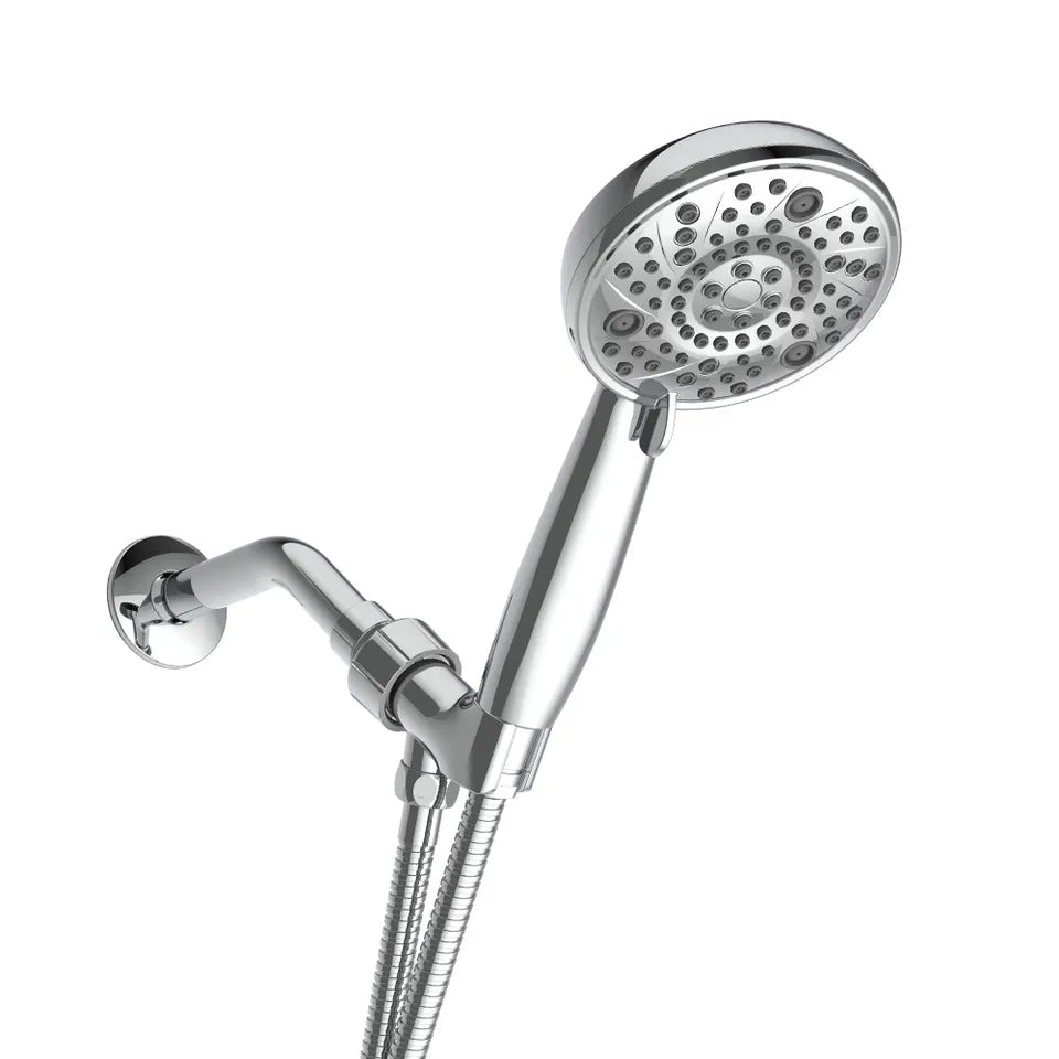 8 Mode Hand shower With Hose & Overhead Shower Adapter, Rain, Mist & Massage Multiple Functions