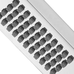 Sleek Rectangular Brass Hand Shower in Chrome