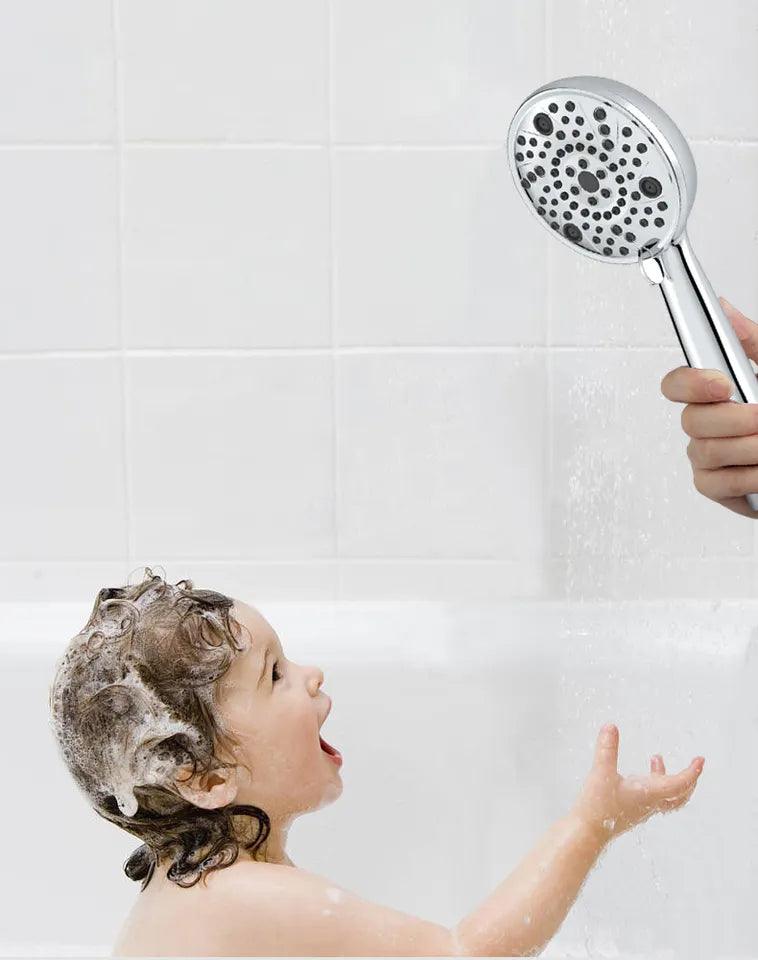8 Mode Hand shower With Hose & Overhead Shower Adapter