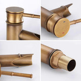 Antique Bamboo Waterfall Basin Mixer - Marcoware