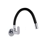 Pearl Kitchen Sink Tap with Ultra flexible Spout, Wall Mount - Marcoware
