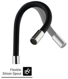 Pearl Kitchen Sink Tap with Ultra flexible Spout, Wall Mount - Marcoware