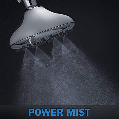 5" Lokby Overhead Shower, Multi Function with Mist - Marcoware
