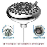 5" Lokby Overhead Shower, Multi Function with Mist - Marcoware