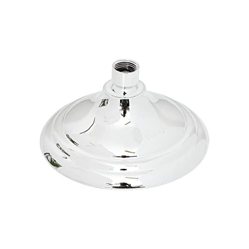 6 Inches Spa grade shower head (WITHOUT ARM), Multi-6 Mode with Mist, Massage, Rain, Chrome, Polished Finish - Marcoware