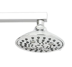 6 Inches Spa grade shower head (WITHOUT ARM), Multi-6 Mode with Mist, Massage, Rain, Chrome, Polished Finish - Marcoware