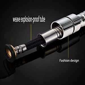 ABS Adjustable Health Faucet with 1m SS 304 Hose & Wall Hook - Marcoware