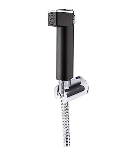 ABS Flow Adjustable Health Fucet with 1 Meter SS 304 Hose & Wall Hook - Marcoware