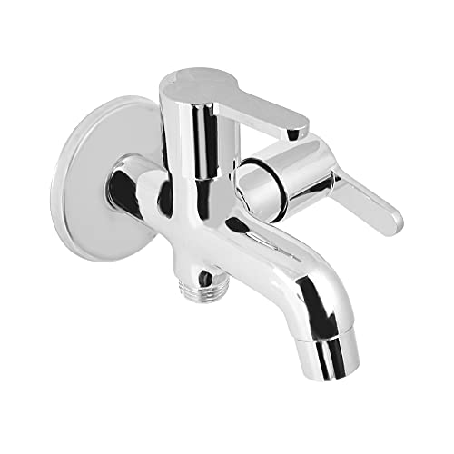 Brass Fusion 2 Way Long Nose Tap Faucet, Chrome, Polished Finish - Marcoware