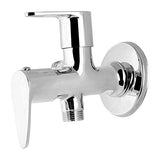 Brass Leaf 2 - Way Angle Valve, Chrome Polished - Marcoware