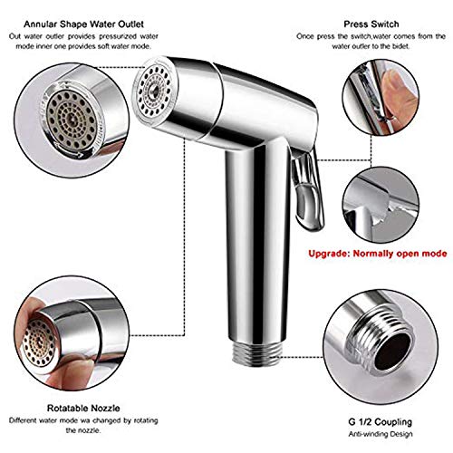 Dual Flow Health Faucet, Chrome Polished Finish - Marcoware