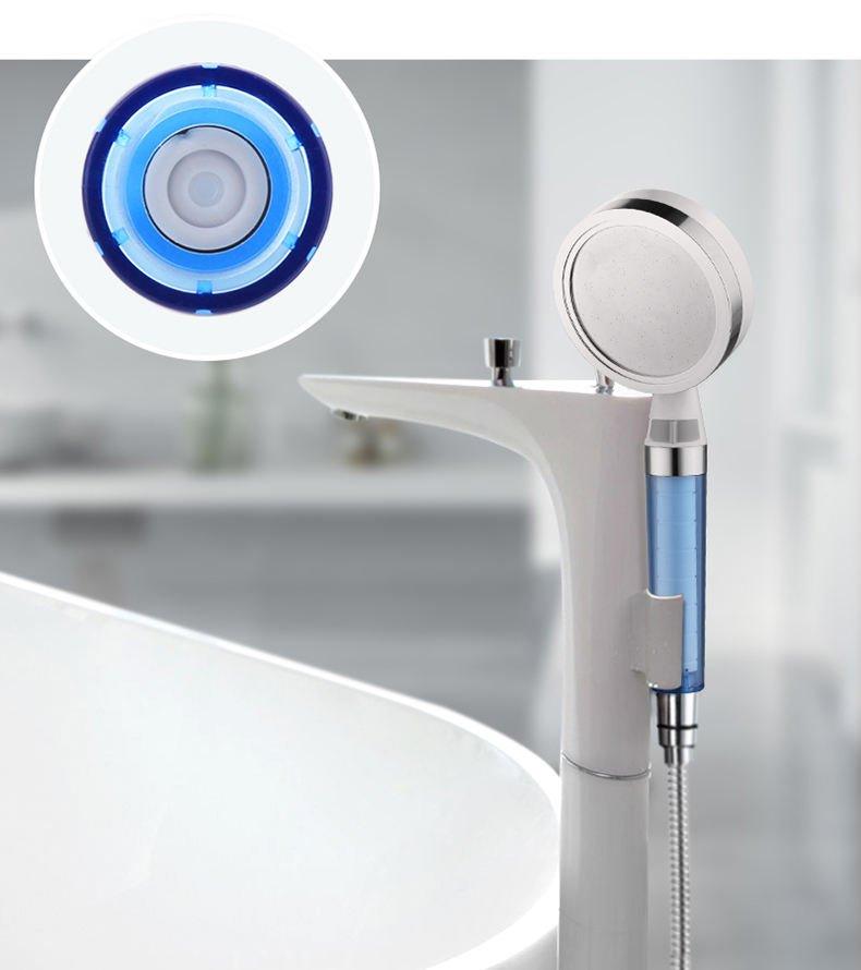 Filter Hand Shower with replaceable Cartridge & Pressure adjustment switch - Marcoware