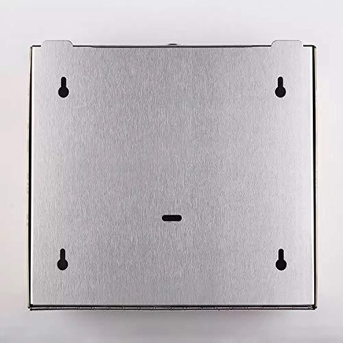 FULL STEEL SS304 Heavy Duty Multifold Tissue Dispenser/Wall Mounted (silver) - Marcoware