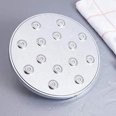 High Density Mist Jet ABS Shower Head 9 Inches Without Arm, Chrome, Polished Finish - Marcoware