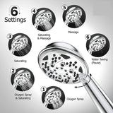 Ivy Multifunction Hand Shower Set, Chrome Finish - Marcoware