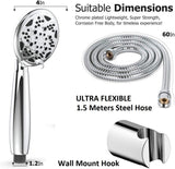 Ivy Multifunction Hand Shower Set, Chrome Finish - Marcoware