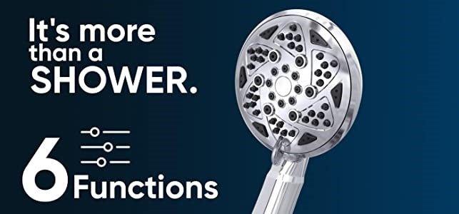 Ivy Multifunction Hand Shower Set, Chrome Finish - Marcoware