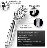 Ivy Multifunction Hand Shower Set, Chrome Finish - Marcoware