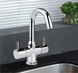 Java Chrome Centre Hole Mixer (Polished Finish) - Marcoware