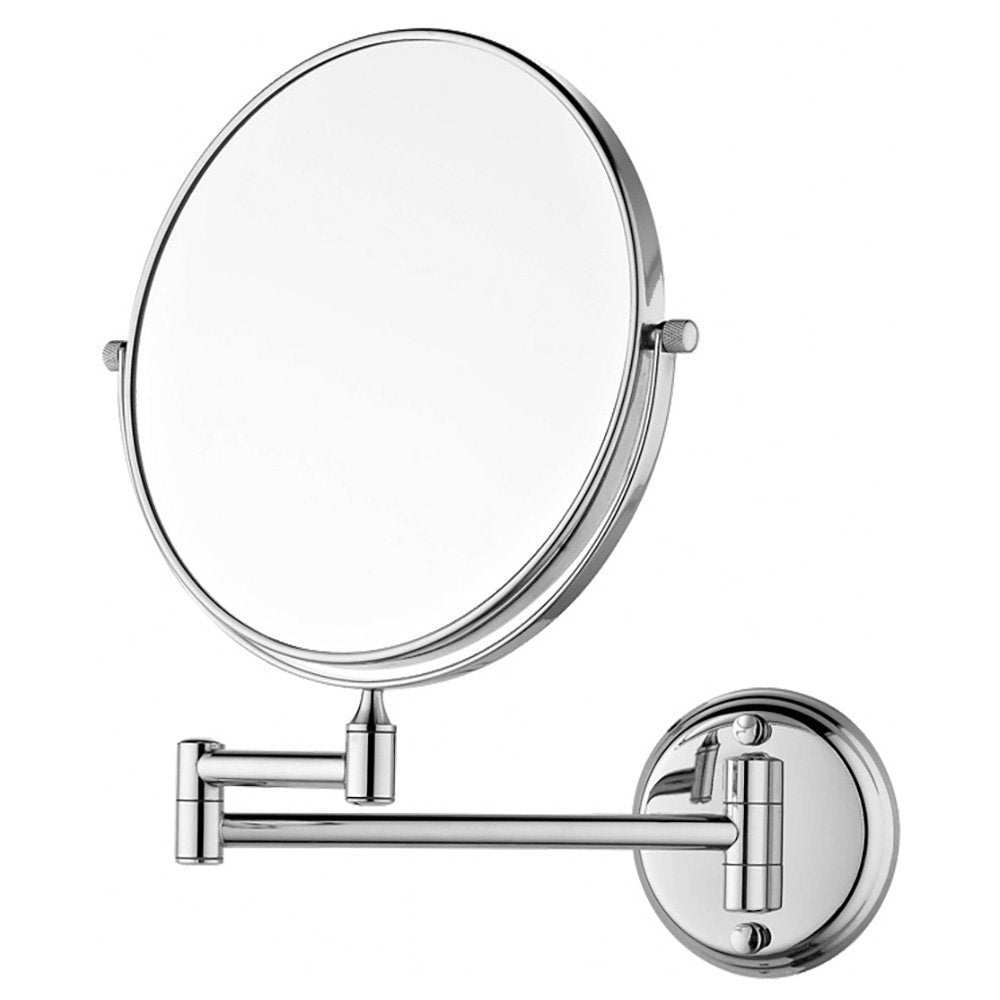 Magnifying Makeup Mirror/ Shaving Mirror/ Bathroom Mirror with Magnifying Mirror & Wall Bracket with Adjustable Frame - Marcoware