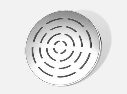 Maze Round Heavy Duty Overhead Chrome Polished Finish - Marcoware