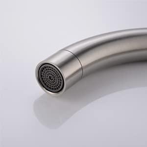 Rico Kitchen Faucet Mixer Table Mount (Black) - Marcoware