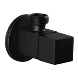 Square Mini Angle valve with wall Flange - Marcoware