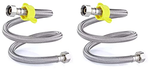 SS Connection Pipe with Built-in Spanner, Ultra Flexible Braided - Marcoware