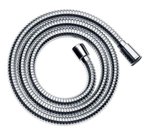 SS304 1.5 Meters Heavy Duty Shower Hose, Chrome, Polished Finish - Marcoware