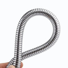 Stainless Steel 304 Heavy Duty Shower Hose 1 Meter, Chrome - Marcoware