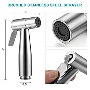 Stainless Steel Heavy Duty Health Faucet (Brushed) - Marcoware