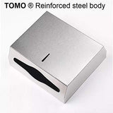 Stainless Steel Multifold Tissue Dispenser - Wall Mounted (Silver) - Marcoware
