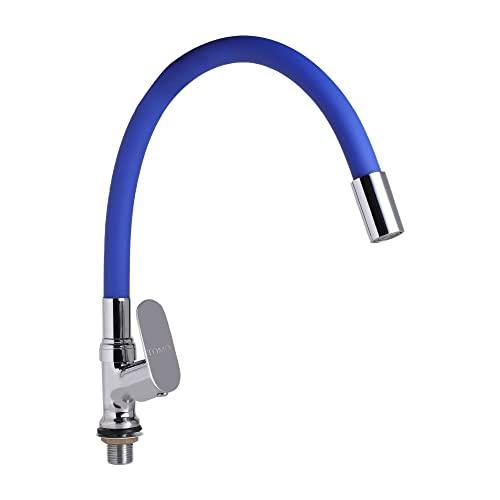 Table Mount Kitchen Sink Tap with Ultra flexible Spout, Single Inlet ...